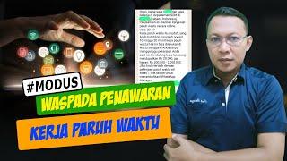 PENIPUAN KERJA PARUH WAKTU SHOPEE TOKOPEDIA DSB. ADA KORBAN TERTIPU 90 JUTA