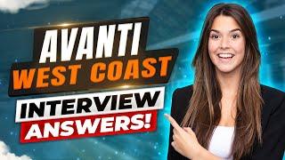 AVANTI WEST COAST INTERVIEW QUESTIONS AND ANSWERS (Avanti West Coast Careers & Interview Tips)