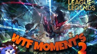 League of legends Wild Rift! Безумие в ранге! WTF MOMENT'S [02] СМЕШНЫЕ МОМЕНТЫ ВАЙЛД РИФТ