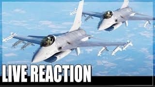 F-16 Fighting Falcon IS HERE + MORE | NEW UPDATE LIVE REACTION