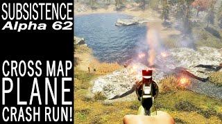 Cross Map Plane Crash Run! | Subsistence Single Player Gameplay | EP 674 | Season 5