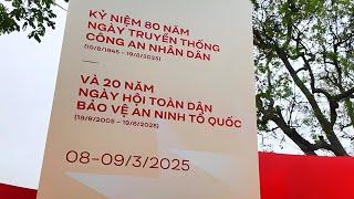 (Restream) Những hình ảnh về sự kiện "Vinh quang Công An Nhân Dân Việt Nam'' và GA 05 chiếc Oppo.