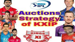 Kings xi Punjab 2019 auction Strategy and  Planning ,Important Players || Kings Xi Punjab ||