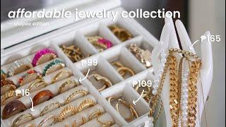 the best affordable jewelry from shopee — classy on a budget!