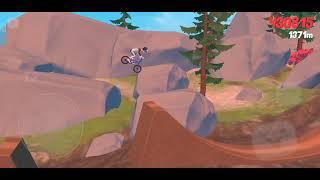 Pumped BMX Flow - Gameplay Walkthrough #7 - 7 toothpicks, 8 barspin turndowns, 5 tricks in a line