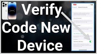 How To Get Verification Code To Sign In To New Device