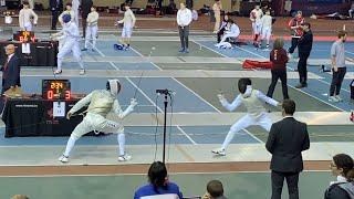 VAN HAASTER Maximilien VS XU JIA BAO CANADA CUP #1 /Senior Men's Foil