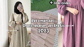 REKOMENDASI DRESS LEBARAN TERBARU 2023 | SHOPEE CHECK |  #racuntiktokshopee#tiktokviral