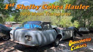 1st SHELBY COBRA HAULER | 1959 Moon Transporter owned by Dean Moon and Used to Haul Race Cars 1960s