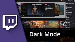 Twitch Dark Mode | Twitch Dark Theme  Tutorial