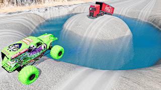 Big & Small Monster Trucks Crushing Cars INSANE Monster Jam