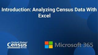 Introduction: Analyzing Census Data with Excel