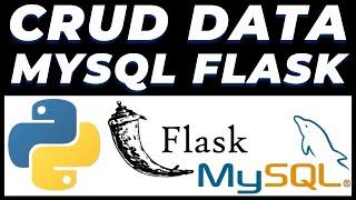 CRUD Operations in MySQL using Flask Python Tutorial - POST UPDATE FETCH DELETE | REST API