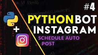 How To Schedule Posts On Instagram Using PythonIn 10 Lines [ INSTAGRAPI + #python ]