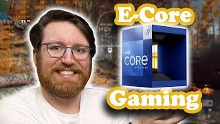 Intel's 12th Gen E-Core Gaming Is Surprising!