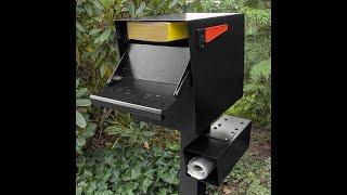 Mail Boss 7206 Package Master Security Mailbox | Black,Medium