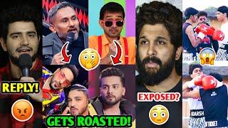 Samay Raina ANGRY REPLY!  Allu Arjun EXPOSED?  Saiman ROAST Elvish, Honey Singh Vs Badshah Raftaar