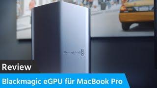 Bringt die Blackmagic eGPU einen Leistungsschub? (15" MacBook Pro 2018, 13" MacBook Pro 2017)