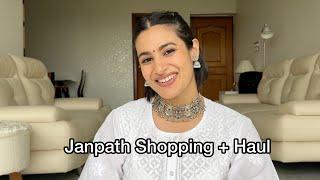 Janpath Market Street Shopping + Haul | Jewellery, Bags, Kurta | New Delhi | Arushi Chawla