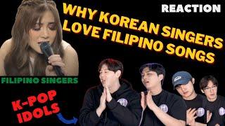 KPOP IDOL React to Filipino SINGER [Moira Dela Torre]