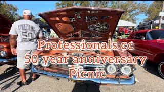 Professionals car club 50 year anniversary  the finest in Lowriding 