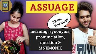 #67 Assuage | Meaning and Synonyms | Vocabulary | CAT GRE GMAT AFCAT CDS SSC Bank-PO