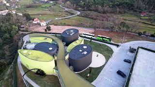 Museu do Azeite em Bobadela, Portugal - Drone Footage