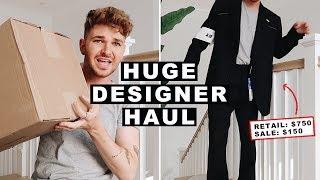 HUGE MENS DESIGNER CLOTHING HAUL + UNBOXING - Acne Studios, Margiela + MORE // Imdrewscott