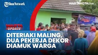 Diteriaki Maling Oleh Seorang Bocah saat Tanyakan Alamat, Tukang Dekorasi  dan Dihajar Massa