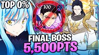 TOP 0%! CONSIGUE 5,500PTS SIN NANASHI! FINAL BOSS LUDOCIEL! - Seven Deadly Sins: Grand Cross