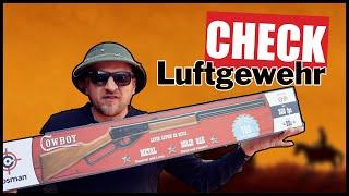 Luftgewehr Winchester 4,5 mm Crosman Marlin Cowboy Test