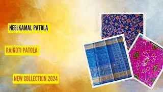 Neelkamal Patola | Rajkoti Patola | New collection 2024 | Single ikkat Patola | #rajkotipatola