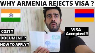 ARMENIA VISA FOR INDIANS I How to apply, Procedure, Documents Required, Cost etc