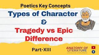 Epic vs Tragedy Difference I Types of Characters I Poetics I Aristotle