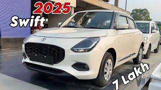 2025 New SWIFT Updated Vxi Model White Colour || SWIFT VXI 2025  || Maruti Suzuki SWIFT 2025 Review