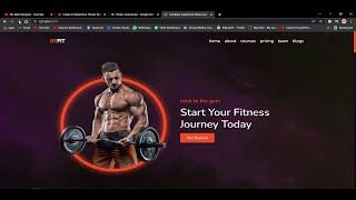 How to convert html website into Laravel #1 | Fitness site | EVYC