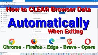 How to Clear Browser History Automatically?  NOT SO FAST!