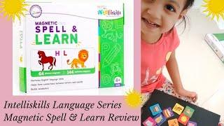 Best Educational Toys For Kids | Intelliskills Language Series Magnetic Spell & Learn Review