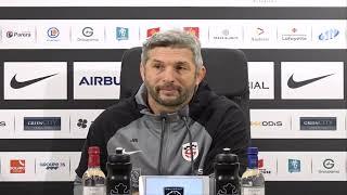 Jean Bouilhou (Toulouse) : "L'objectif du match de La Rochelle ?  c'est d'exister à l'extérieur"