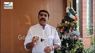 Goan Reporter News: Christmas Greetings from MLA Vijai Sardesai