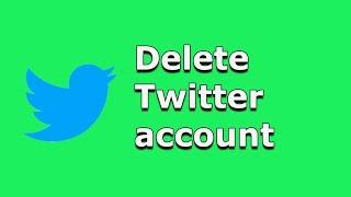 How to delete Twitter account | How to deactivate Twitter account (iPhone & Android)