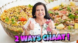 Chana Chaat Ki Do Zabardast Recipes! Pani Walay Ya Dahi Walay? Ramadan 2025 Iftar Recipe - RKK