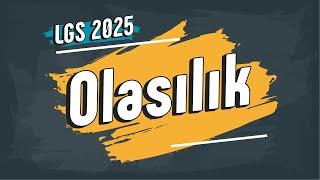 Olasılık | 8. Sınıf #LGS2025