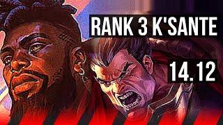 K'SANTE vs DARIUS (TOP) | Rank 3 K'Sante | VN Challenger | 14.12