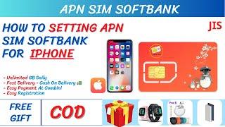 HOW TO SETTING APN FOR SIM SOFTBANK  ( Iphone ) - Japan Sim #simsoftbank