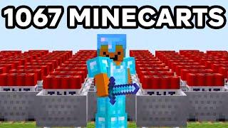 1067 TNT Minecarts VS Minecraft SMP...