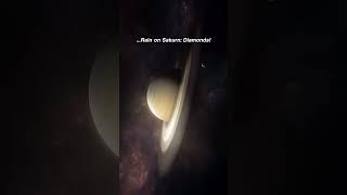 Experiencing Saturn's Extraterrestrial Rain:A Mind-Blowing Encounter #shorts #rain #saturn #universe