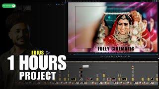 Edius Wedding Cinematic 1 Hours Project Free Download || Edius 7,8,9,X || SURESH EDTS