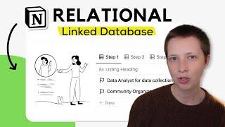 How to Link Databases in Notion to Build a Workflow