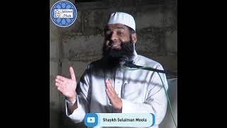 Depression caused by sin - Sheikh Sulaiman Moola